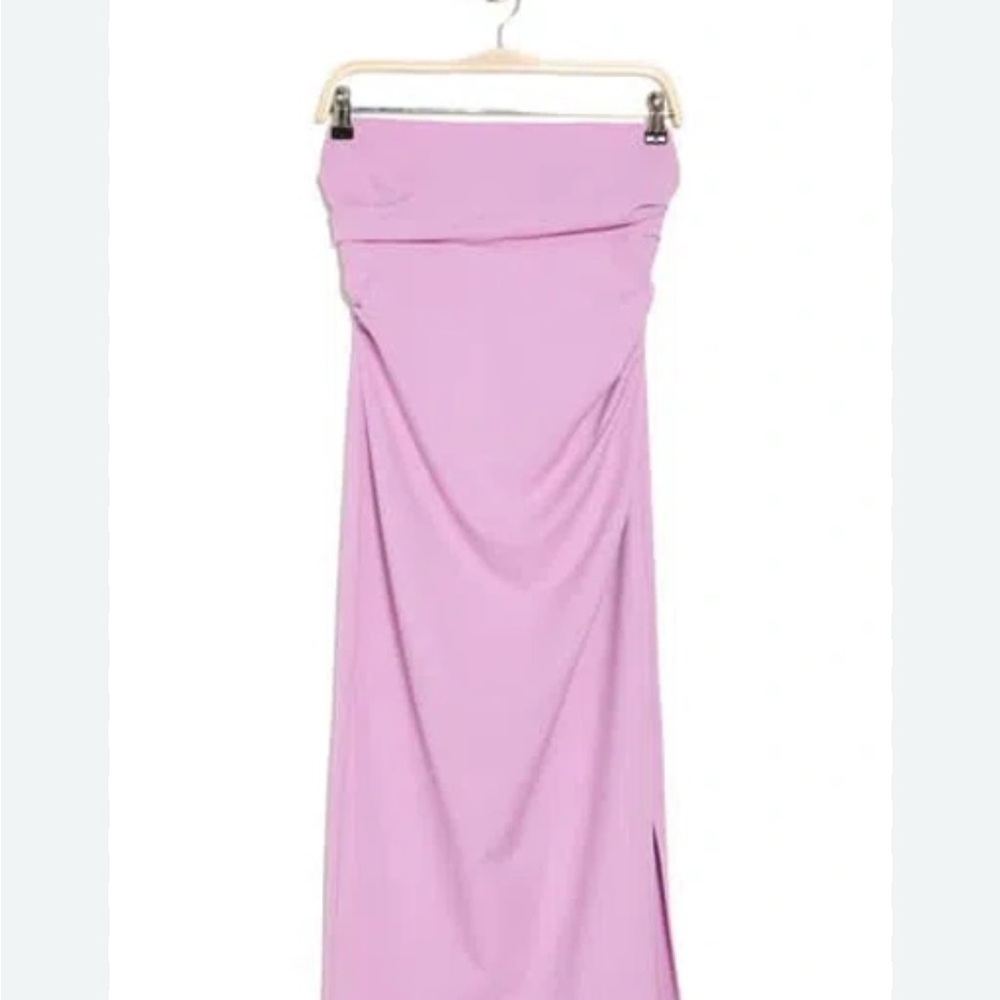 30.) Abound Strapless Lavender Dress